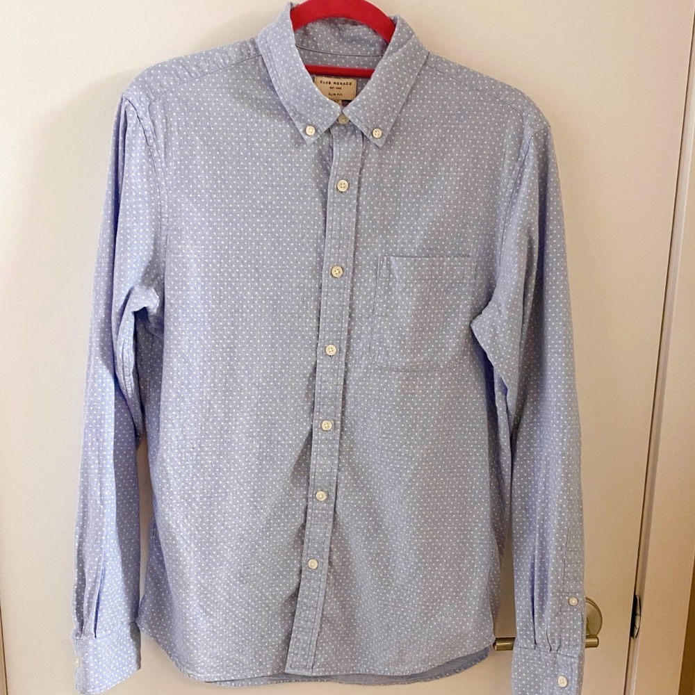 ❤️4/$40 SALE! ❤️ Club Monaco Slim Fit Button Down